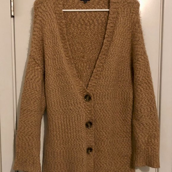 Splendid Button-Down Camel Cardigan - Picture 4 of 8